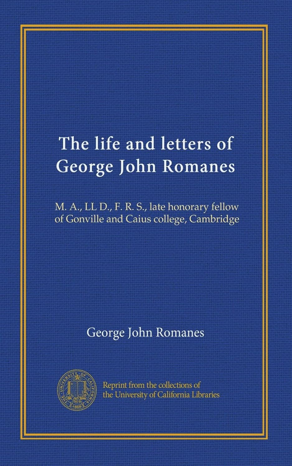 George John Romanes