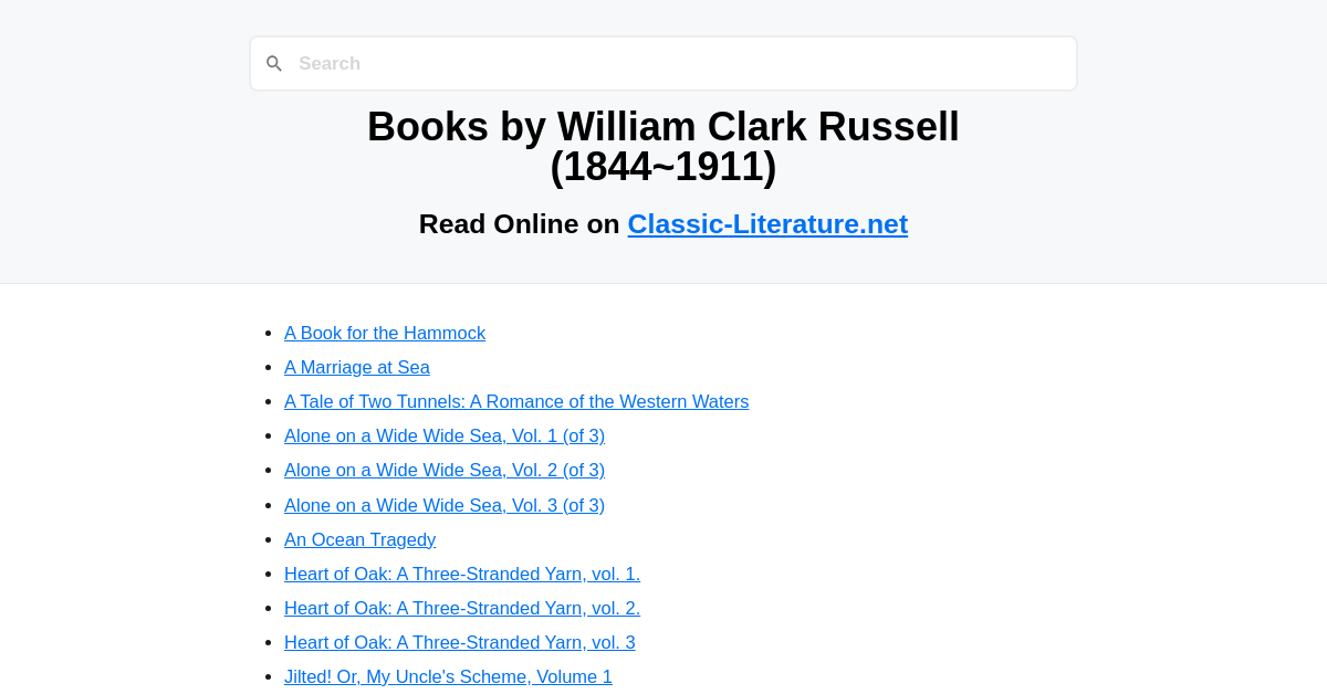 William Clark Russell